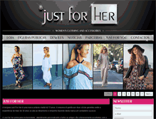 Tablet Screenshot of justforher.pt